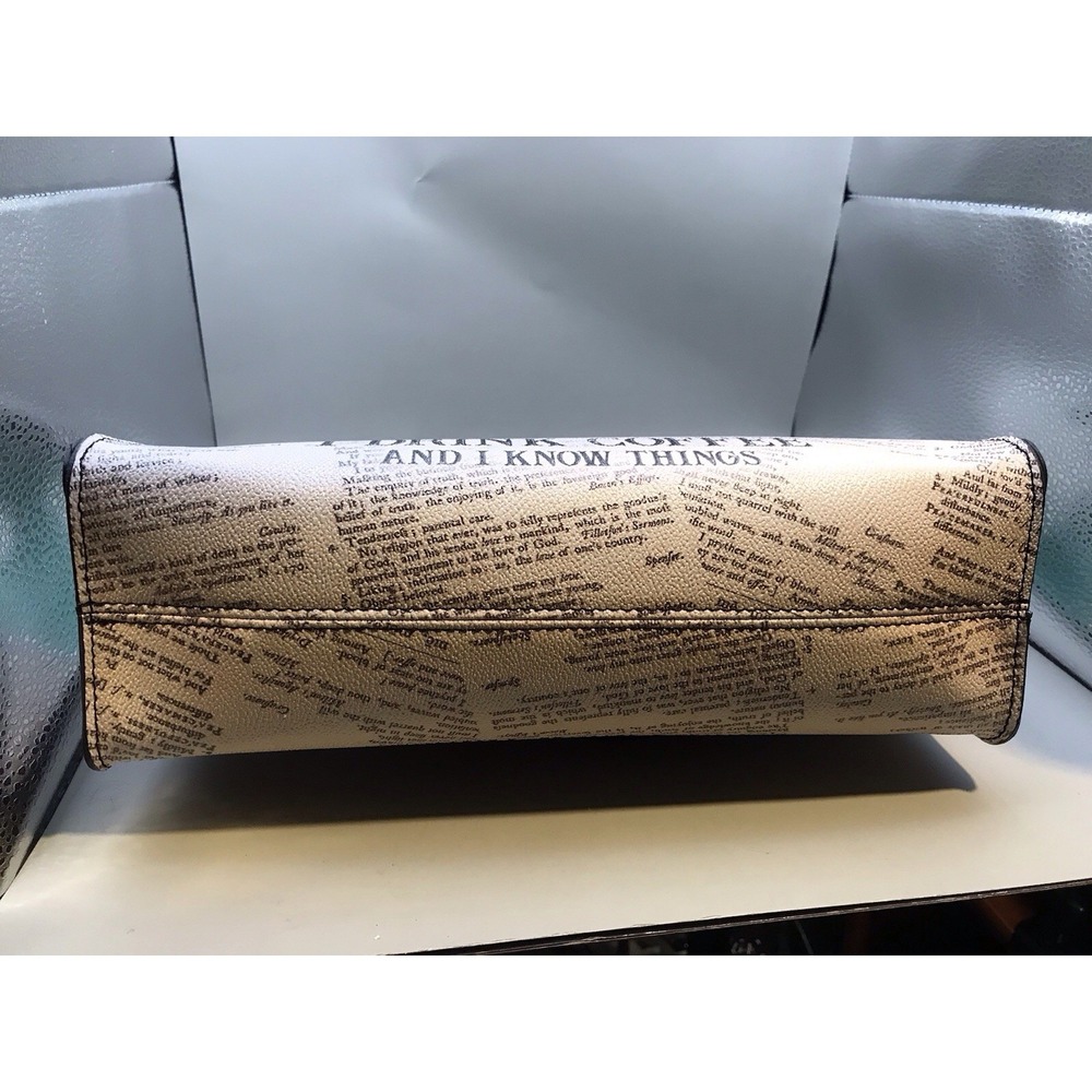 Mary That's What I Do I Drink Coffee I Read Books I Know Things Tote Bag Purse - Picture 6 of 14